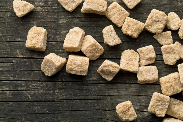 Terrones de azúcar de caña sin refinar — Foto de Stock