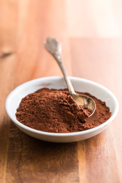 Het cacaopoeder — Stockfoto