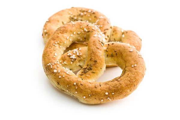 Saboroso pretzel salgado — Fotografia de Stock