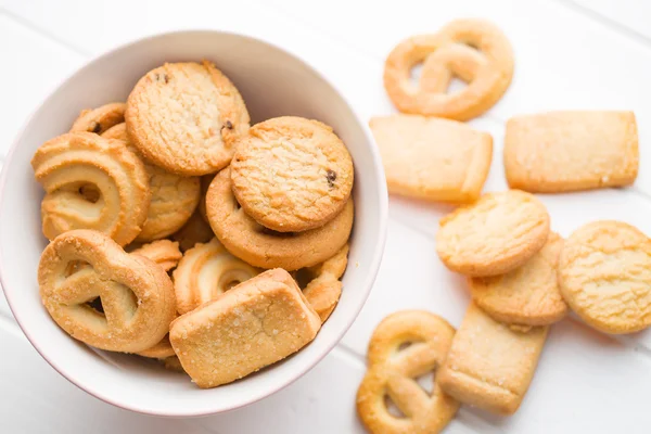 Biscuiți dulci cu unt — Fotografie, imagine de stoc