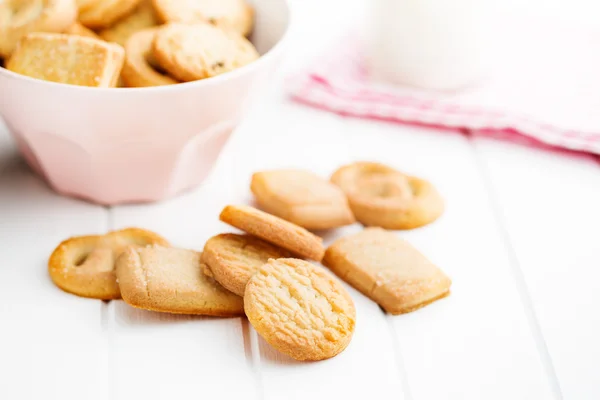 Sweet butter biscuits — Stok fotoğraf