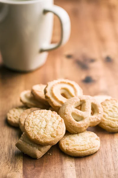 Sladký máslové sušenky — Stock fotografie