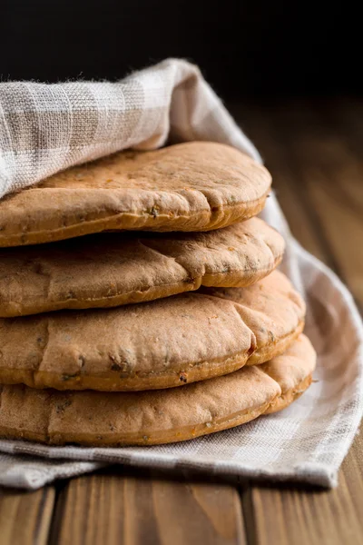 Tasty pita bread. — Stock Photo, Image