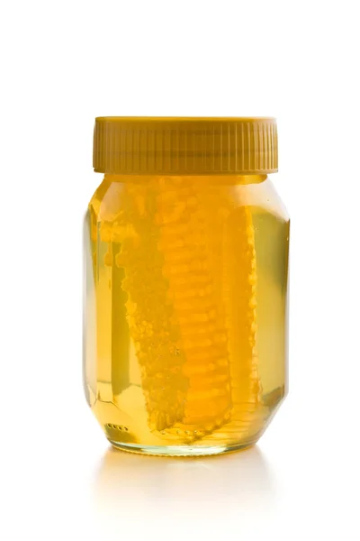 Мед у jar . — стокове фото