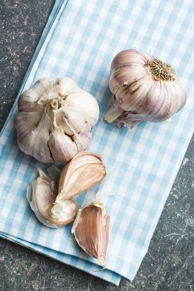 Der frische Knoblauch. — Stockfoto