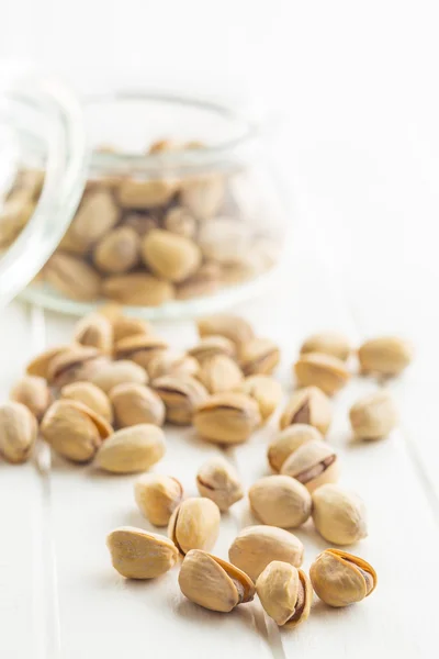 The pistachio nuts. — Stock Photo, Image