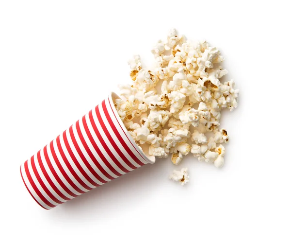 Lezzetli tuzlu popcorn. — Stok fotoğraf