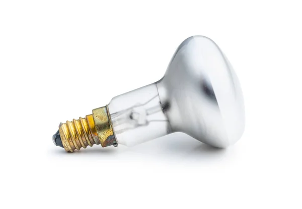 Old Light Bulb Isolated White Background — Stock Photo, Image