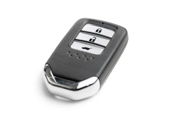 Chiave Della Macchina Wireless Carkey Isolato Backround Bianco — Foto Stock