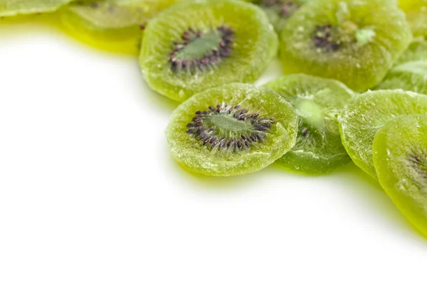 Candied kiwi fruit — стоковое фото