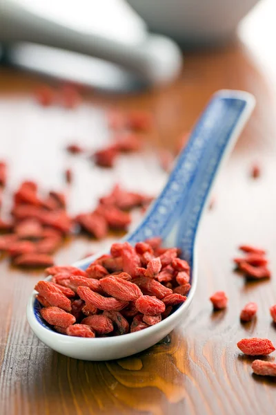 Bacche di goji secche — Foto Stock