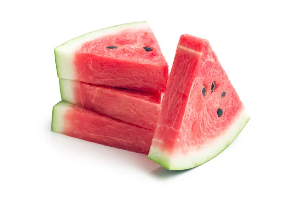 Wassermelone in Scheiben geschnitten — Stockfoto