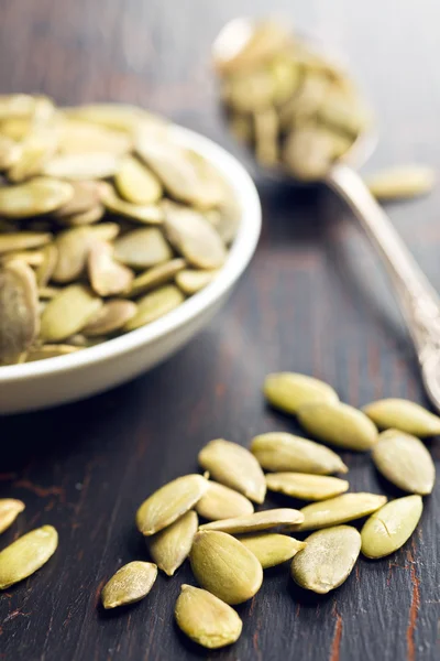 Pumkin seeds — Stock Photo, Image