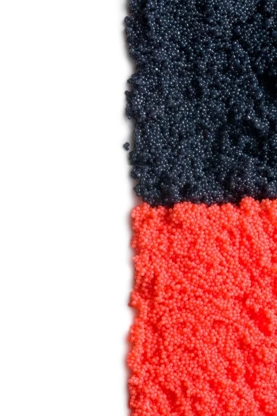 Red and black caviar — Stock Photo, Image