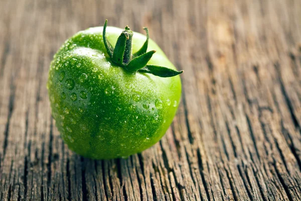 Green tomato — Stock fotografie