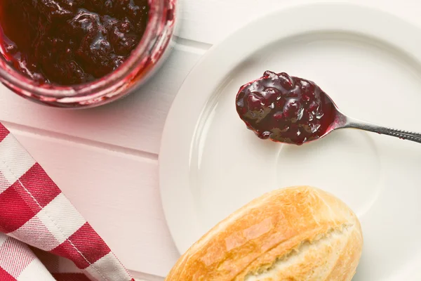 Fruitige jam — Stockfoto