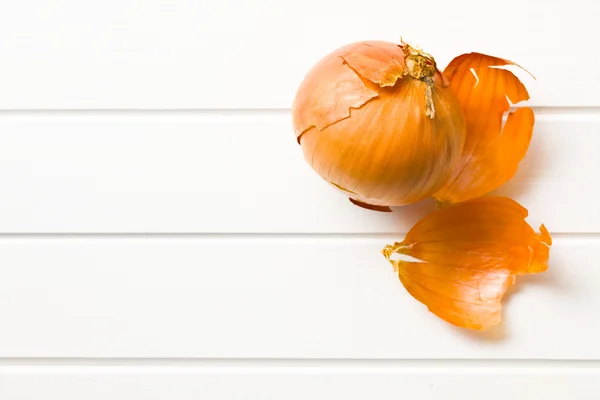 Peeled onion — Stock Photo, Image