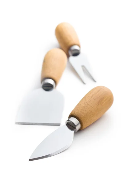 Set of cheese knives — Stock Photo, Image