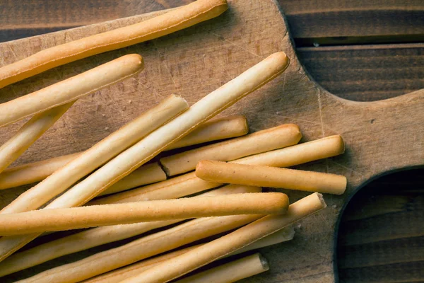 Breadsticks grissini — Stock fotografie