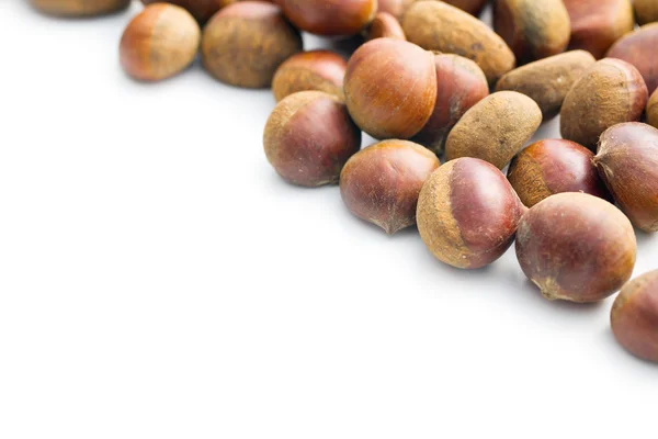 Brown chestnuts — Stock Photo, Image