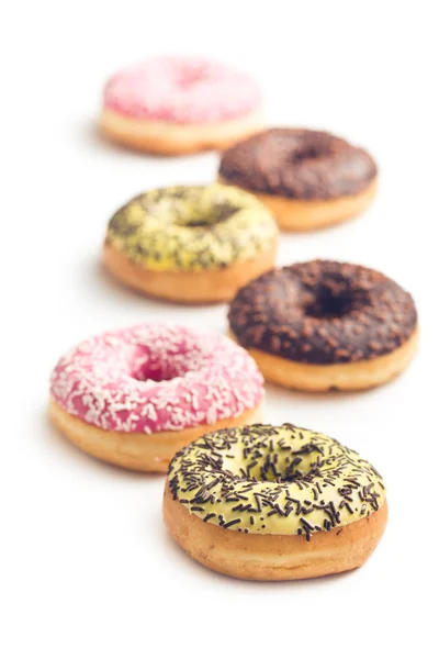 Verschillende donuts — Stockfoto