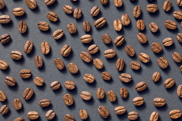 Top view of coffee beans — Stock Photo, Image