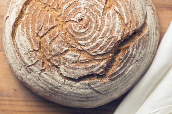 Круглі хліб — стокове фото