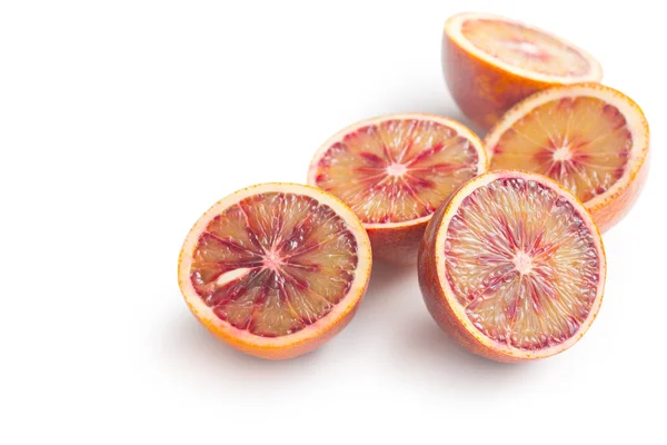 Halved blood oranges — Stock Photo, Image