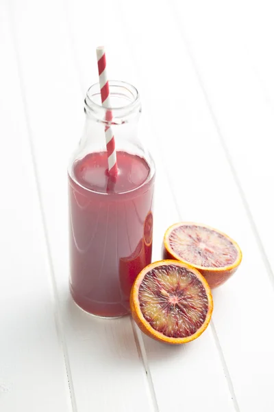 Fruity juice in glass — Stock Photo, Image