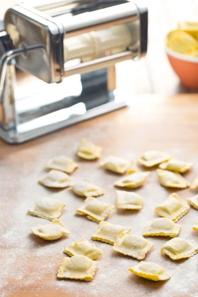 Ravioli pasta — Stock Photo, Image