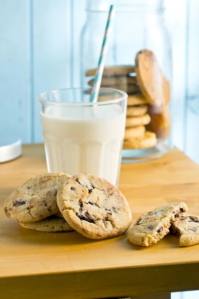 Chocolade koekjes — Stockfoto