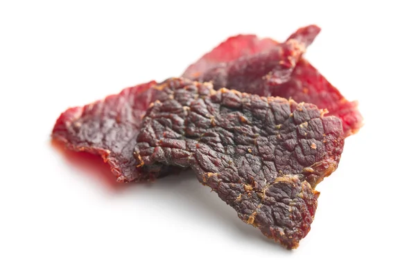 Carne de especiarias jerky — Fotografia de Stock