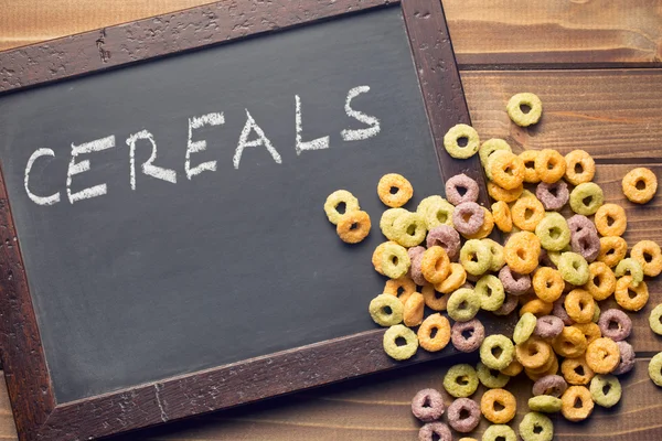 Colorful cereal rings — Stock Photo, Image