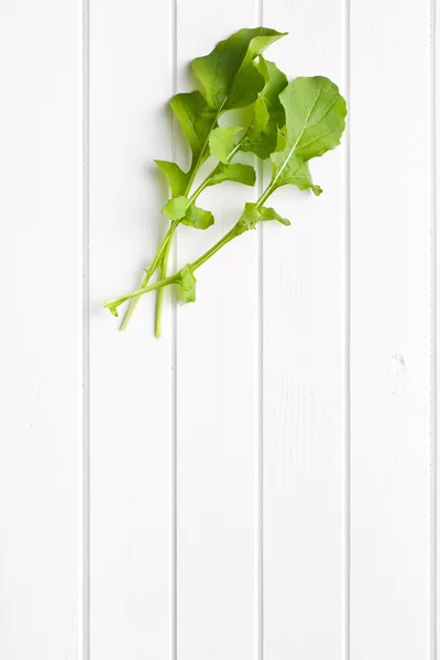 Feuilles de roquette fraîches — Photo