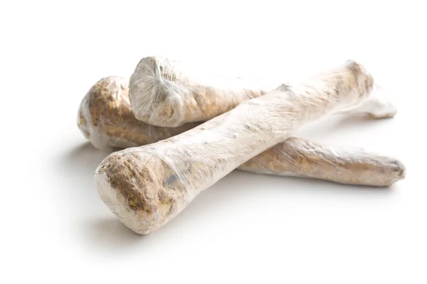 Horseradish wrapped in foil — Stock Photo, Image