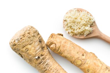 grated horseradish root clipart