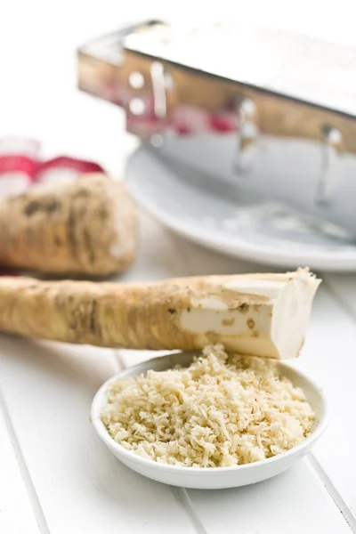 Rendelenmiş horseradish kök — Stok fotoğraf