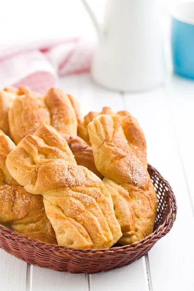 Tasty baked bun — Stock Photo, Image