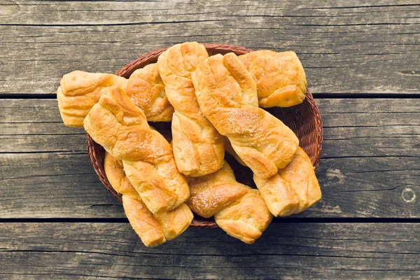 Pão cozido saboroso — Fotografia de Stock