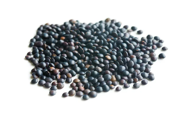 Beluga. Black lentil. — Stock Photo, Image