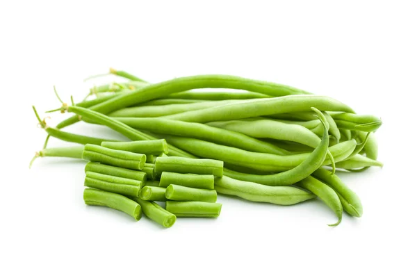 Gehackte grüne Bohnen — Stockfoto