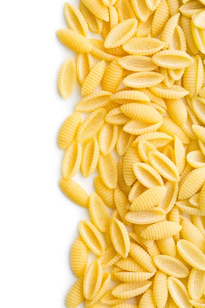 Uncooked italian pasta — Stock Photo, Image