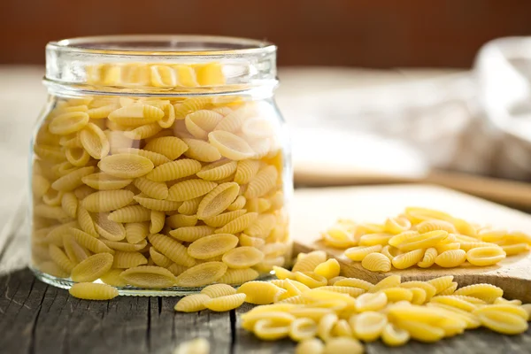 Okokt italiensk pasta — Stockfoto