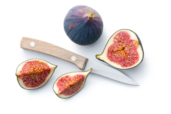 Sliced fresh figs — Stock Photo, Image