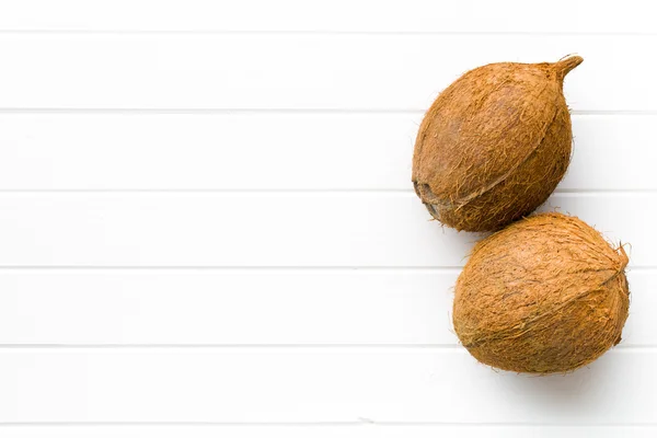 De hele kokosnoten — Stockfoto