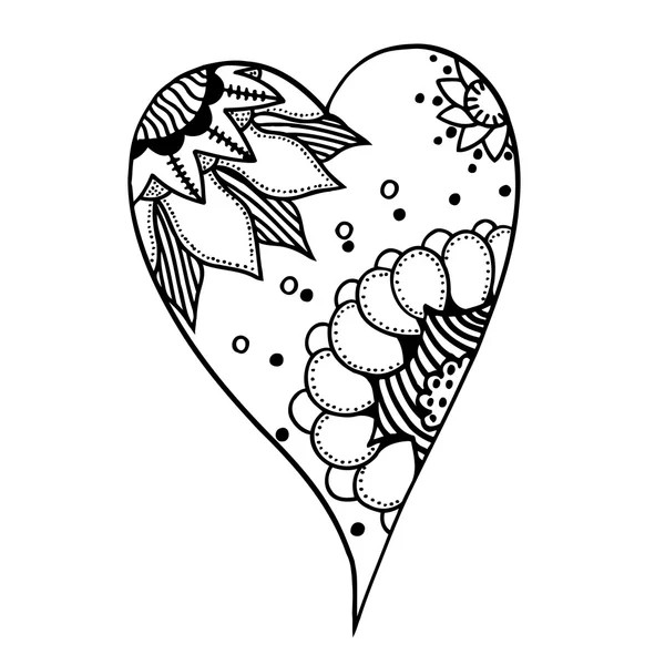 Сердце в стиле "угловой" — стоковый вектор