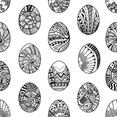 Paskalya yumurtaları ile desen