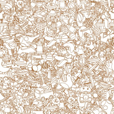 komik bebek oyuncak seti.