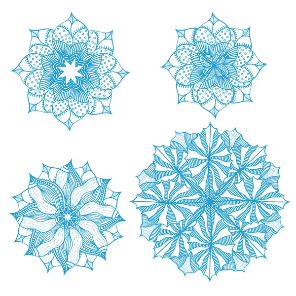 Uppsättning designelement cirkel — Stock vektor