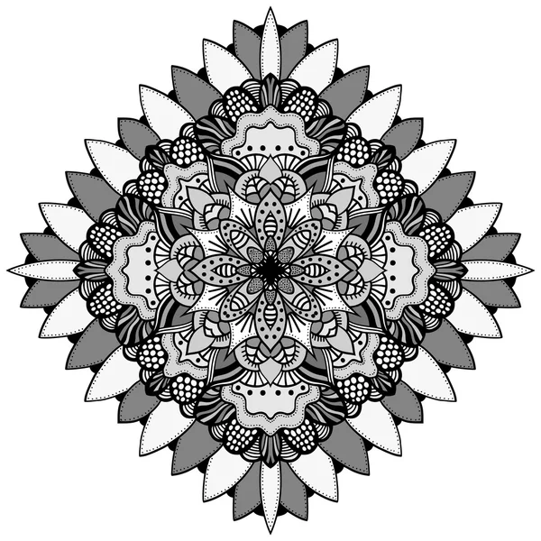 Mandala etnische ornament — Stockvector